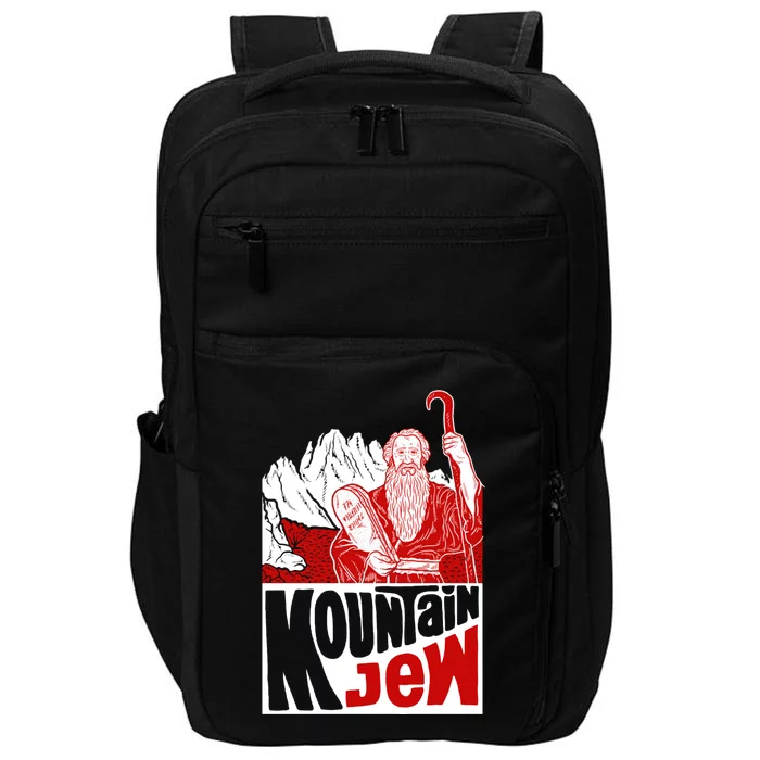 Mountain Jew Funny Impact Tech Backpack