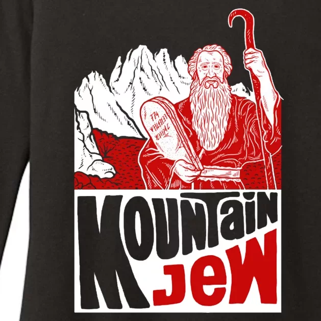 Mountain Jew Funny Womens CVC Long Sleeve Shirt