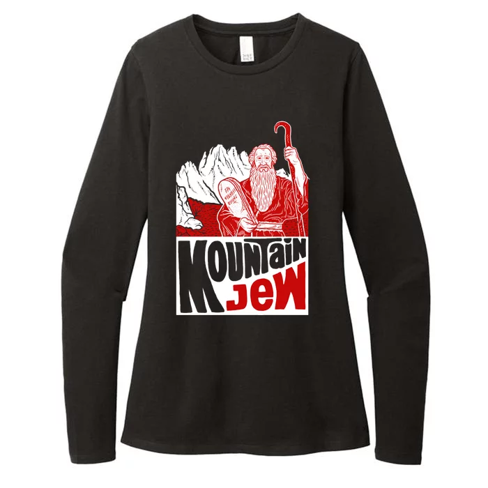 Mountain Jew Funny Womens CVC Long Sleeve Shirt