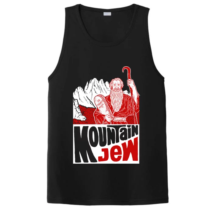 Mountain Jew Funny Performance Tank