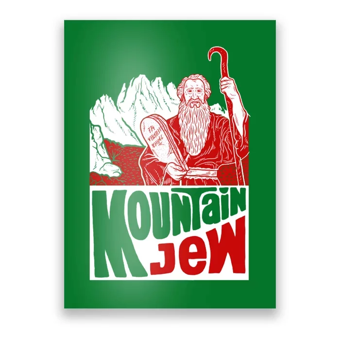 Mountain Jew Funny Poster