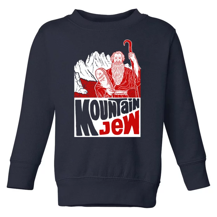 Mountain Jew Funny Toddler Sweatshirt