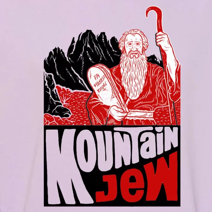 Mountain Jew Funny Garment-Dyed Sweatshirt