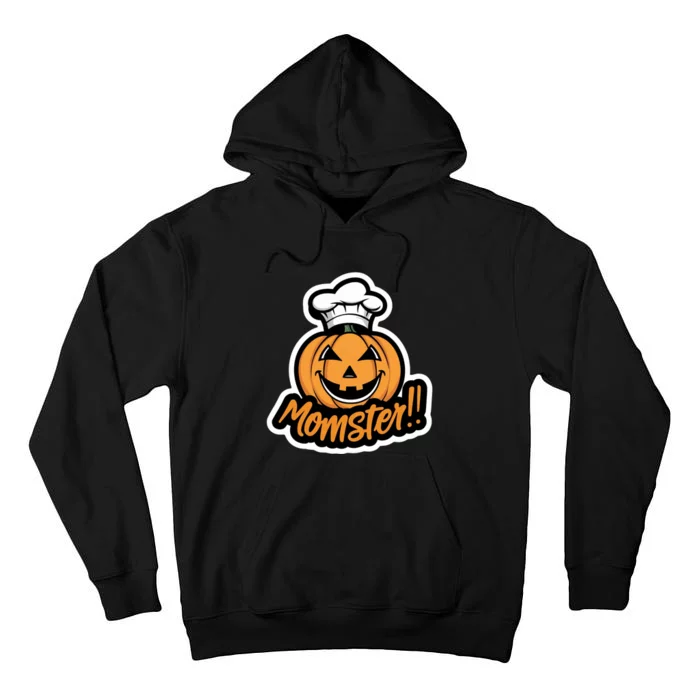 Momster Jackolantern Funny Halloween Design For Moms Tall Hoodie