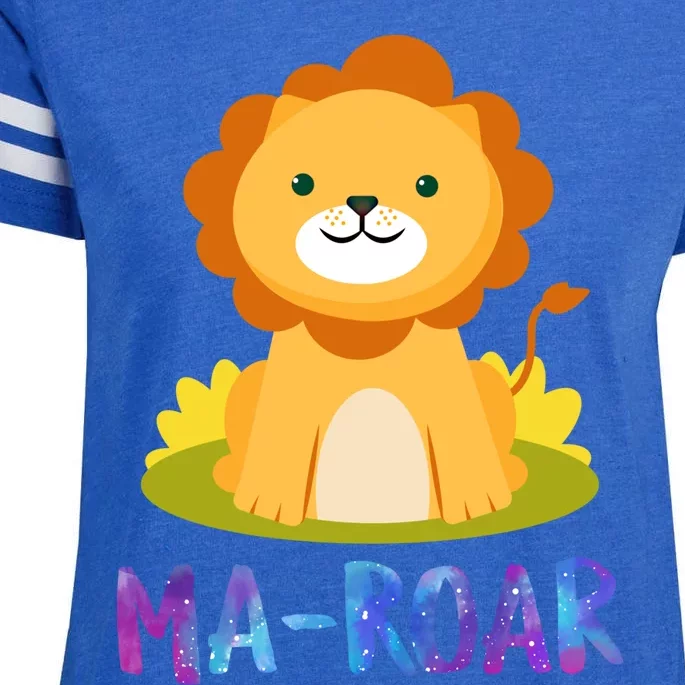 Magiftroar Jewish Holiday Seder Funny Cute Lion Co Meaningful Gift Enza Ladies Jersey Football T-Shirt