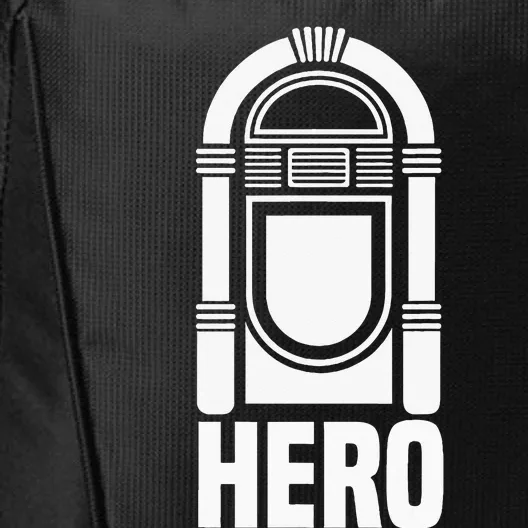 Music Jukebox Hero Gift For Music Karaoke Lover City Backpack