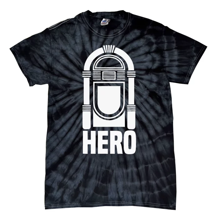 Music Jukebox Hero Gift For Music Karaoke Lover Tie-Dye T-Shirt