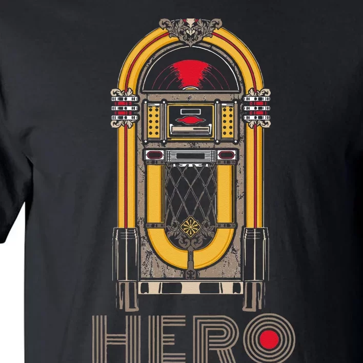 Music Jukebox Hero Music Karaoke Lover Tall T-Shirt