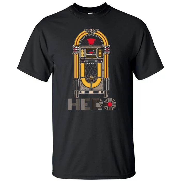 Music Jukebox Hero Music Karaoke Lover Tall T-Shirt