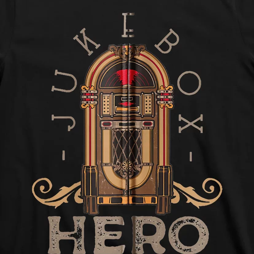 Music Jukebox Hero For Music Karaoke T-Shirt