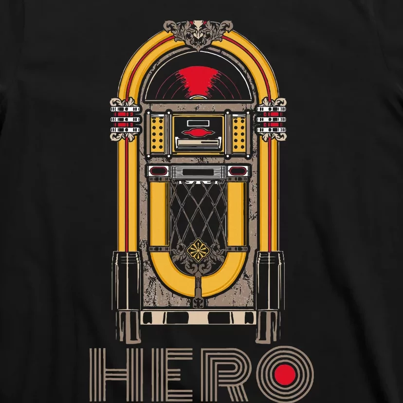 Music Jukebox Hero Music Karaoke Lover T-Shirt