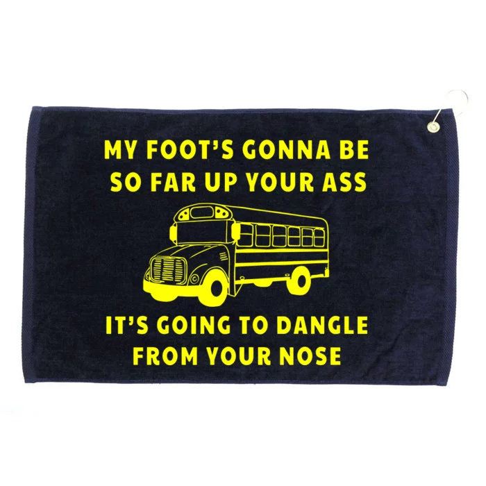 Mistakesonthelake Jackie Miller Bus Driver Grommeted Golf Towel