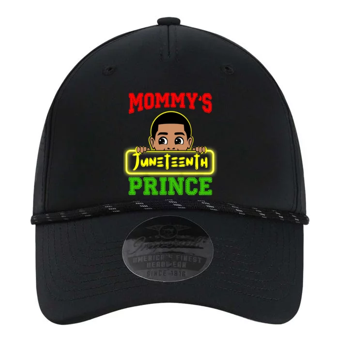 Mommys Juneteenth Prince Black Funny Meaningful Gift Performance The Dyno Cap