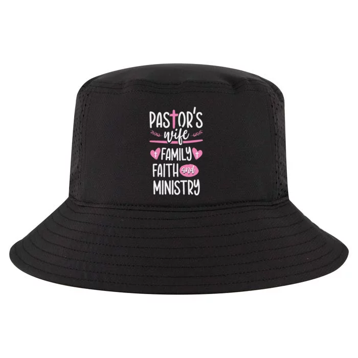 Ministry Jesus PastorS Wife Christian Church Appreciation Cool Comfort Performance Bucket Hat