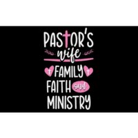 Ministry Jesus PastorS Wife Christian Church Appreciation Bumper Sticker