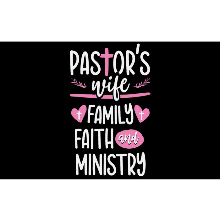 Ministry Jesus PastorS Wife Christian Church Appreciation Bumper Sticker