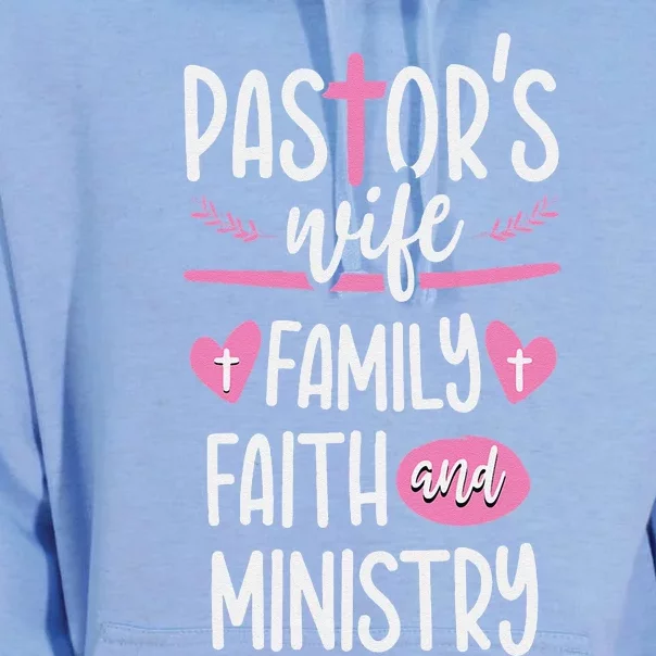 Ministry Jesus PastorS Wife Christian Church Appreciation Unisex Surf Hoodie