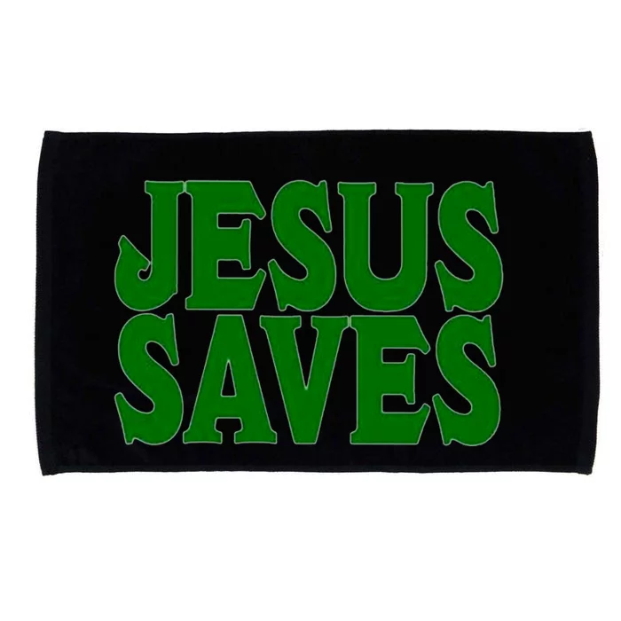 Mall Jesus Saves Microfiber Hand Towel