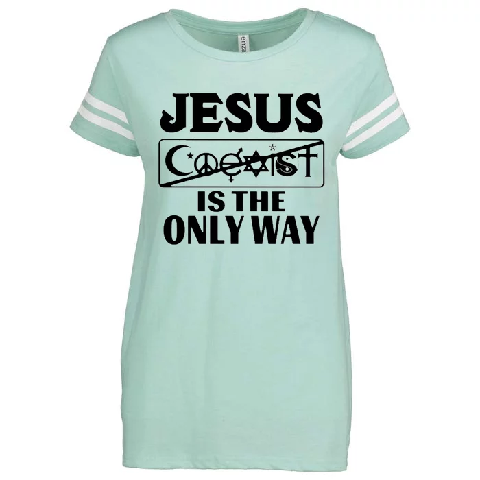 Mall Jesus Saves Enza Ladies Jersey Football T-Shirt