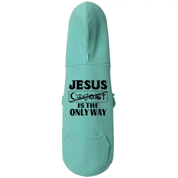 Mall Jesus Saves Doggie 3-End Fleece Hoodie