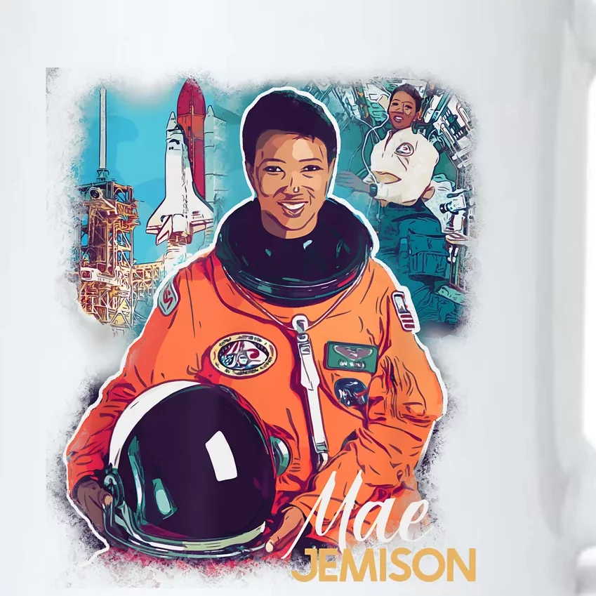 Ms Jemison Tribute Black History Month Future Astronaut Black Color Changing Mug