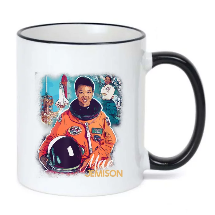 Ms Jemison Tribute Black History Month Future Astronaut Black Color Changing Mug