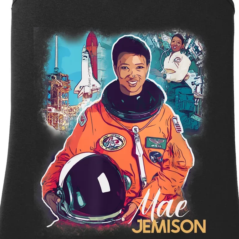 Ms Jemison Tribute Black History Month Future Astronaut Ladies Essential Tank