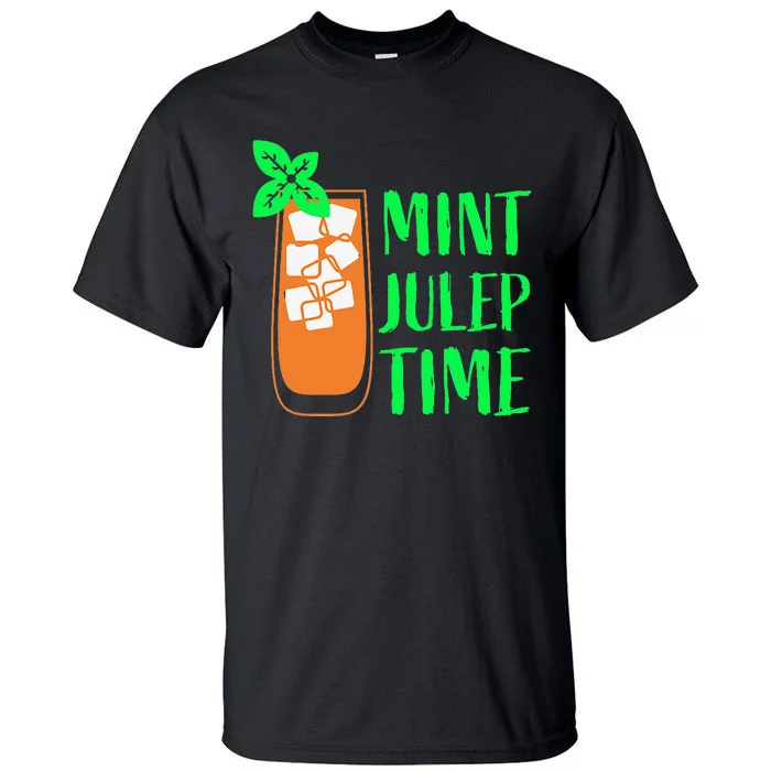 Mint Julep Time Tall T-Shirt