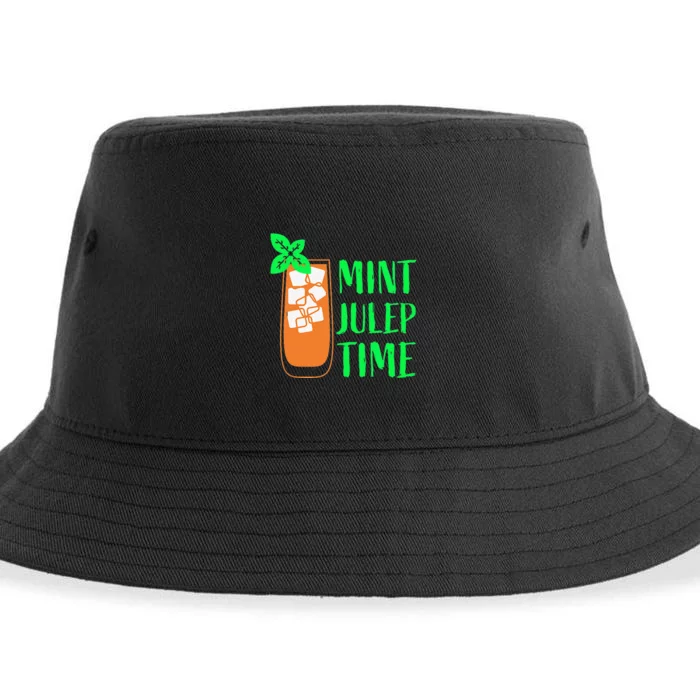 Mint Julep Time Sustainable Bucket Hat