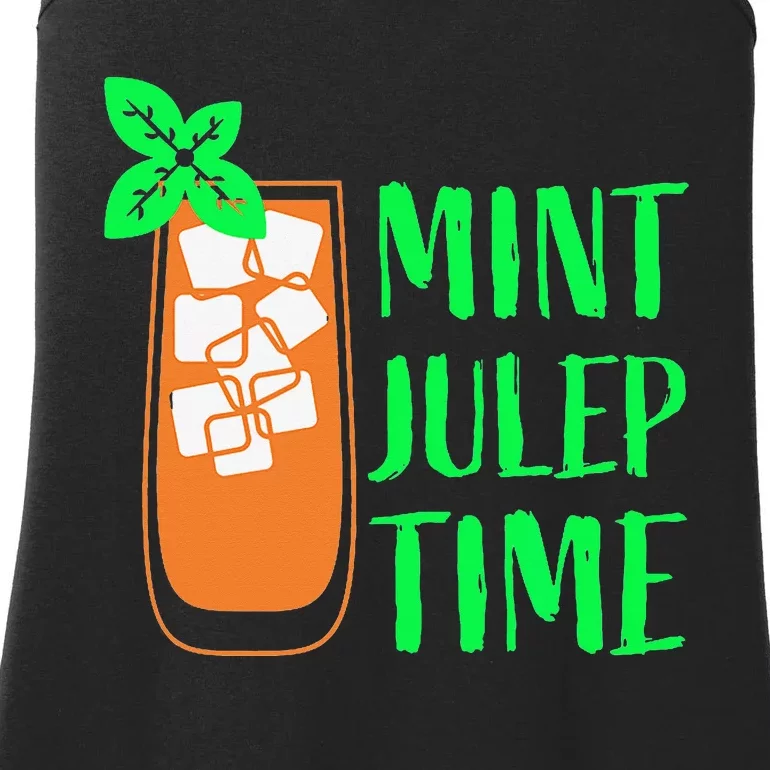 Mint Julep Time Ladies Essential Tank