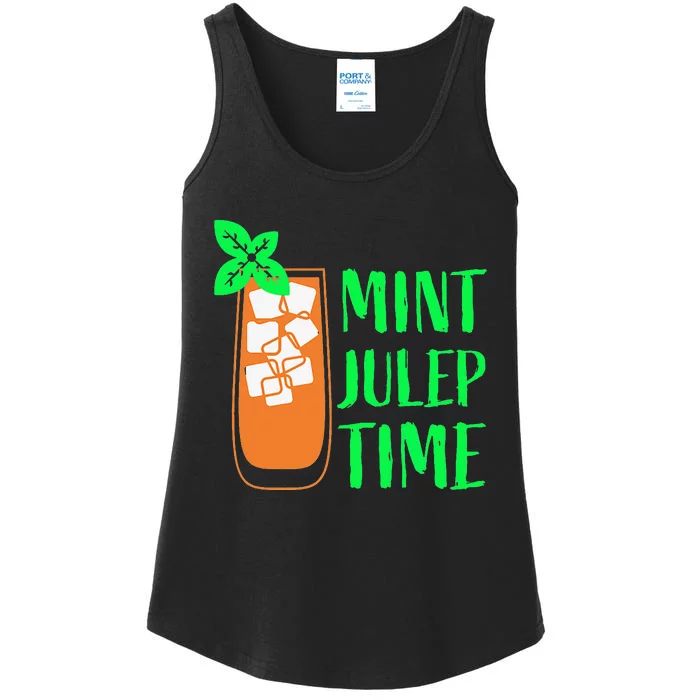 Mint Julep Time Ladies Essential Tank