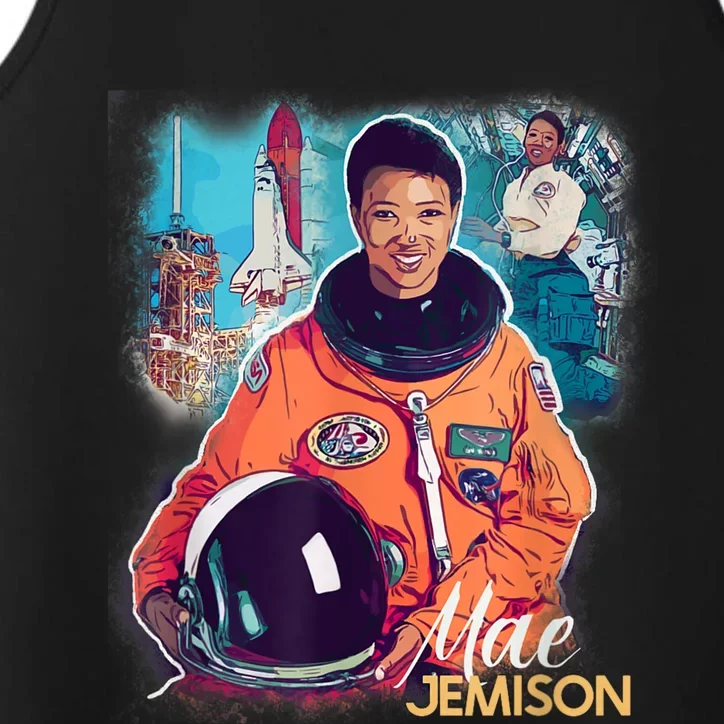 Ms. Jemison Tribute Black History Month Future Astronaut Performance Tank