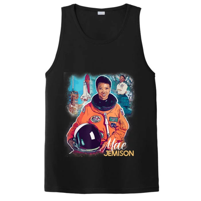 Ms. Jemison Tribute Black History Month Future Astronaut Performance Tank