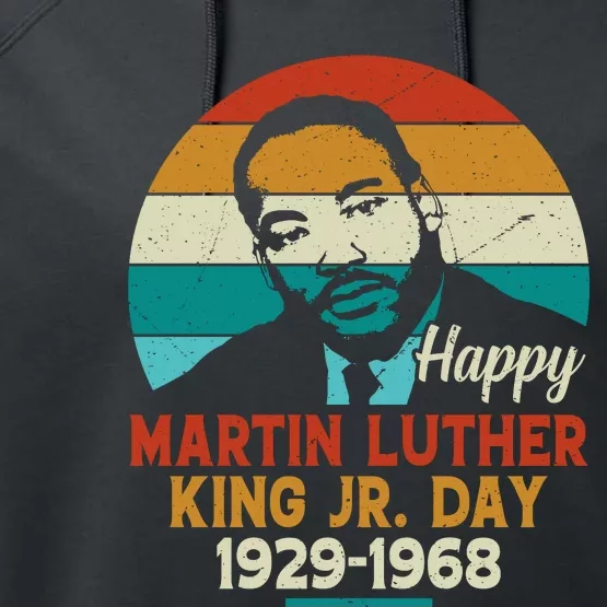 Mlk Jr. Tribute Art Performance Fleece Hoodie