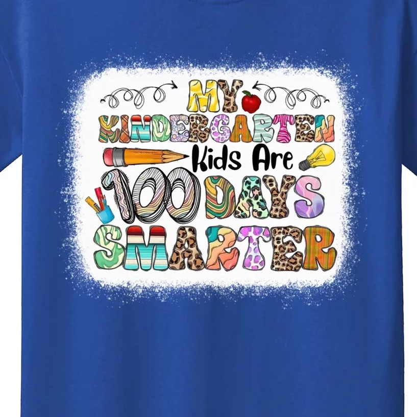 My Kindergarten Are 100 Days Smarter Gift Kids T-Shirt