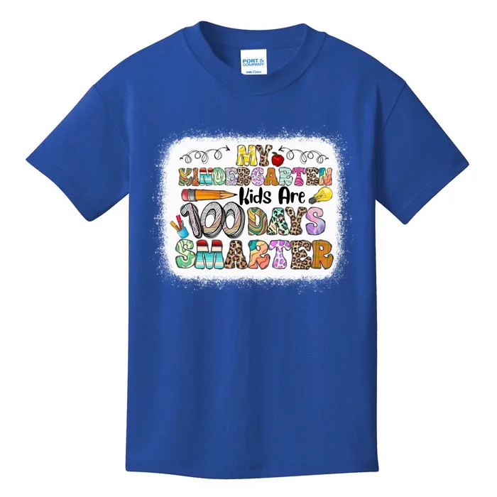 My Kindergarten Are 100 Days Smarter Gift Kids T-Shirt