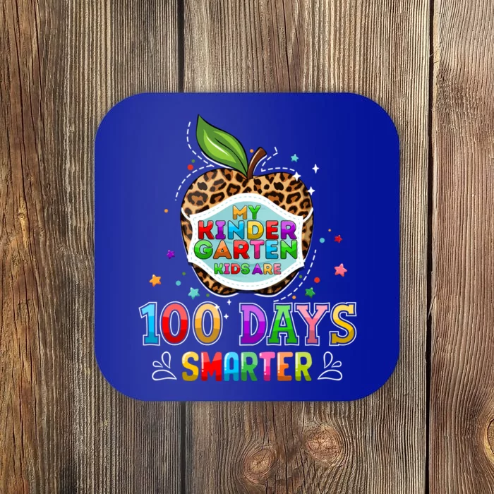 My Kindergarten Are 100 Days Smarter Virtual Teachers Gift Coaster