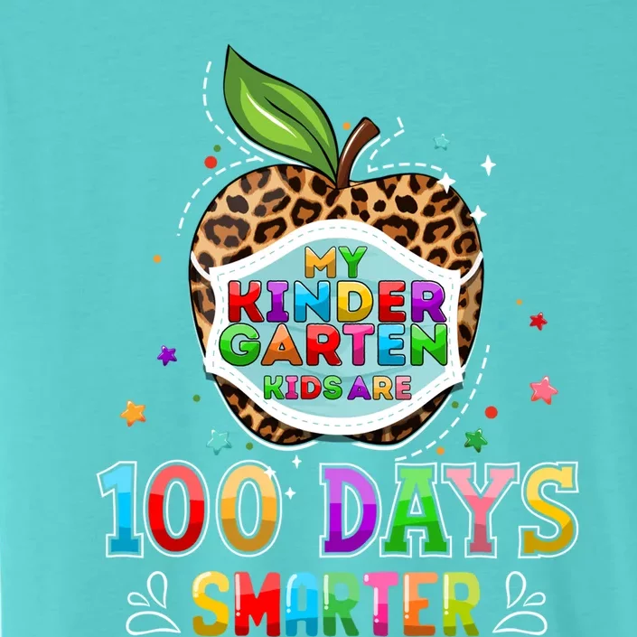 My Kindergarten Are 100 Days Smarter Virtual Teachers Gift ChromaSoft Performance T-Shirt