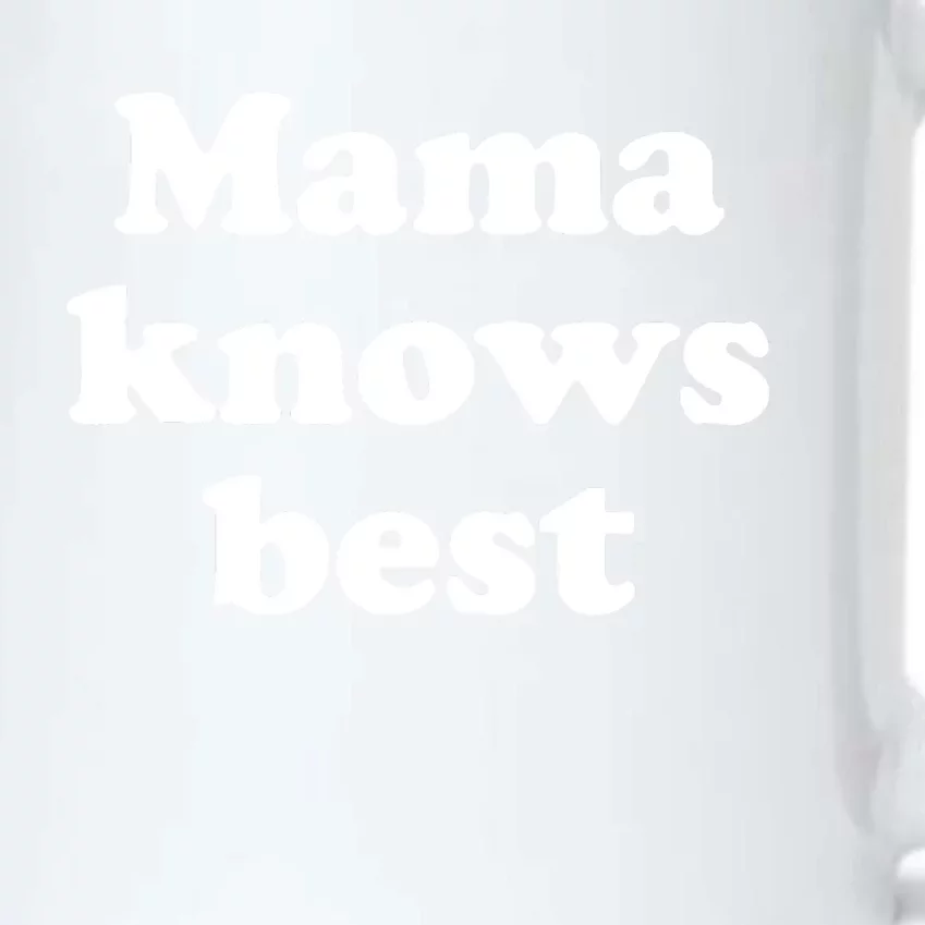 Mama Knows Best ,Mom Life Tough As A Mother Badass Mama Black Color Changing Mug