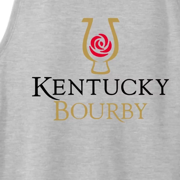 Middleclassfancy Kentucky Bourby Ladies Tri-Blend Wicking Tank