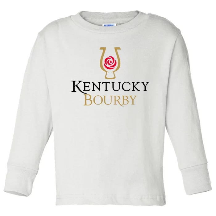 Middleclassfancy Kentucky Bourby Toddler Long Sleeve Shirt