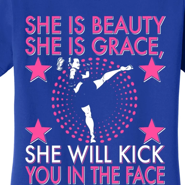 Mma Kick Boxing Karate Mixed Martial Arts Kick Gift Women's T-Shirt