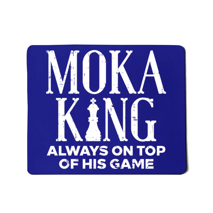 Moka King Black History Pride African American Gift Mousepad