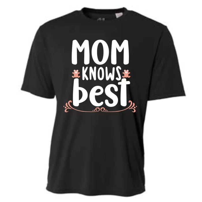 Mom Knows Best Cooling Performance Crew T-Shirt