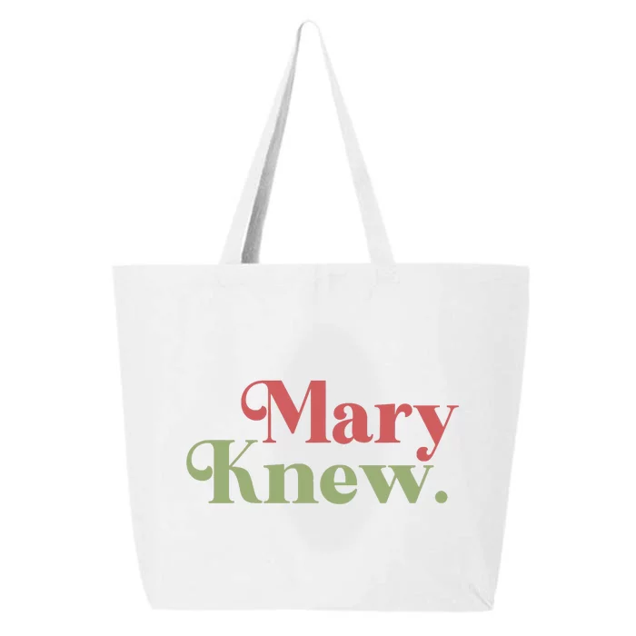 Mary Knew Christmas 25L Jumbo Tote