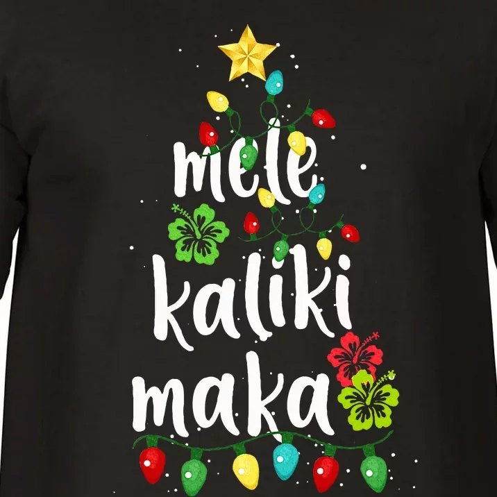 Mele kalikimaka Christmas Hawaiian Xmas Comfort Colors T-Shirt