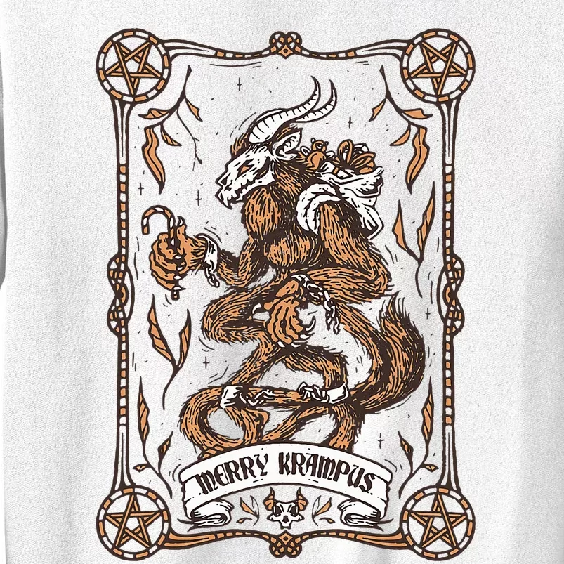 Merry Krampus Christmas Xmas Horror Ugly Sweater Evil Pajama Sweatshirt