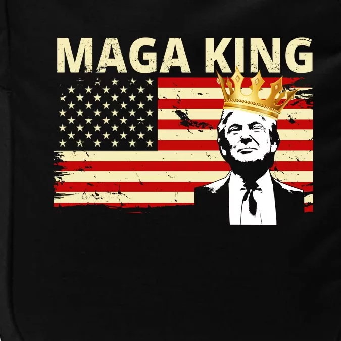 MAGA King Donald Trump Usa Flag Impact Tech Backpack