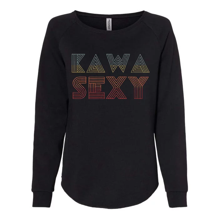 Motorbike Kawasexy Dirt Bike Off Road Motocross Womens California Wash Sweatshirt