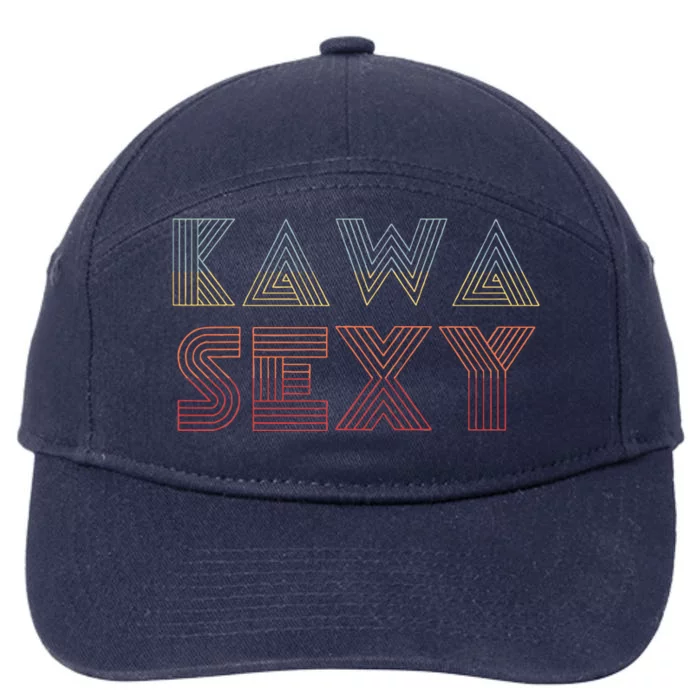 Motorbike Kawasexy Dirt Bike Off Road Motocross 7-Panel Snapback Hat